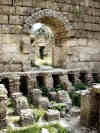 Imagse of Roman Baths at Perge - Turkey
